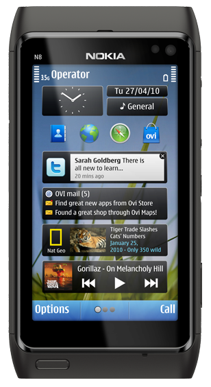 Nokia N8 handset